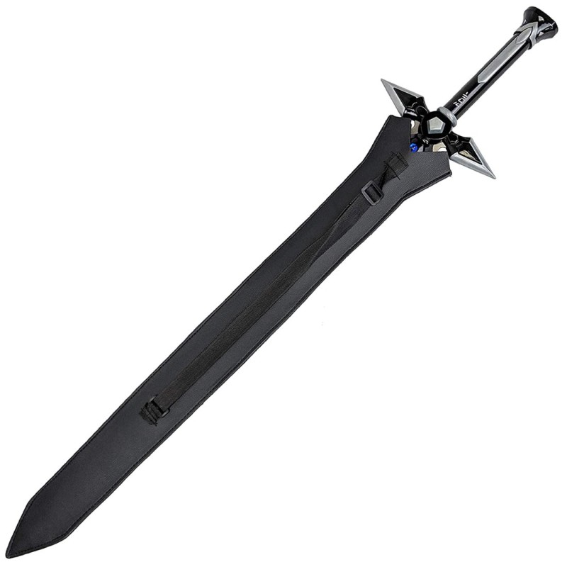 Épées Kirito Sword Art Online Repulser & Elucidator – Modèle Enfant Latex 80 Cm, Sabres Mousse Sécurité, Cosplay & Collection SAO