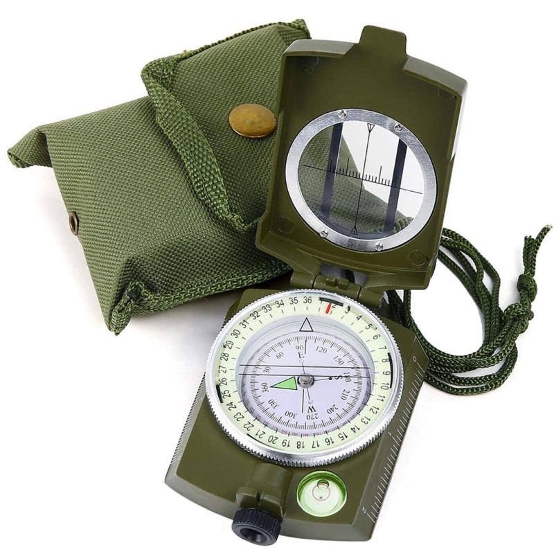 Compass Boussole Tactique de Randonnée / Survie / Militaire