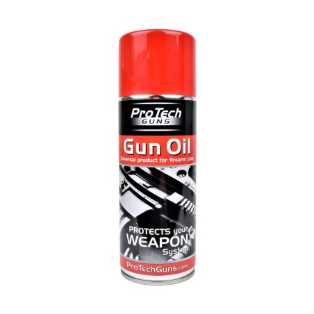 Huile pour Arme à Feu Carabine Fusil Pistolet Gun Oil ProTech Guns 400 Ml