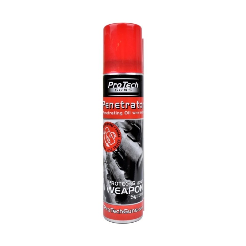 Huile Détartrante pour Arme à Feu Carabine Fusil Pistolet Penetrator Oil ProTech Guns 100 Ml