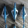 6 x Pointes de Flèches BroadHead BluePoint