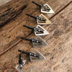 6 x Pointes de Flèches BroadHead LightCut JX