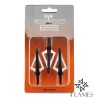 3 x Pointes de Chasse BroadHead Shadow 4 Lames HighCut