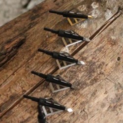 6 x Pointes de Flèches BroadHead Shortcut JX