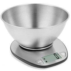 Balance de cuisine électronique métallique 5kg Précision 1g