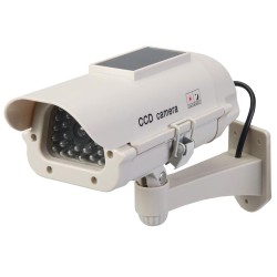 Caméra Factice R-03 Anti Intrusion à Diode IR Solaire