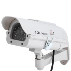 Caméra Factice R-03 Anti Intrusion à Diode IR Solaire