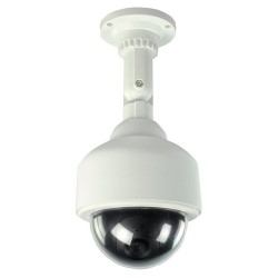 Caméra de Surveillance Dôme Factice R-06 Anti Intrusion à Diode IR