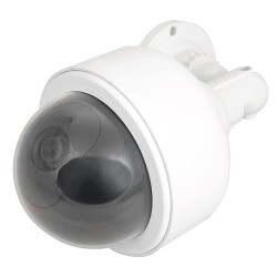 Caméra de Surveillance Dôme Factice R-06 Anti Intrusion à Diode IR