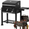 BBQ Barbecue HK-X Line Black Mat Double Grille de Cuisson