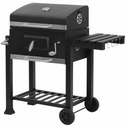 BBQ Barbecue HK-X Line Black Mat Double Grille de Cuisson