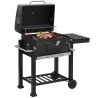 BBQ Barbecue HK-X Line Black Mat Double Grille de Cuisson