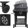 BBQ Barbecue HK-X Line Black Mat Double Grille de Cuisson