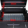 BBQ Barbecue HK-X Line Black Mat Double Grille de Cuisson