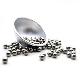 50 Billes Acier Inoxydable Metal 9.5 mm