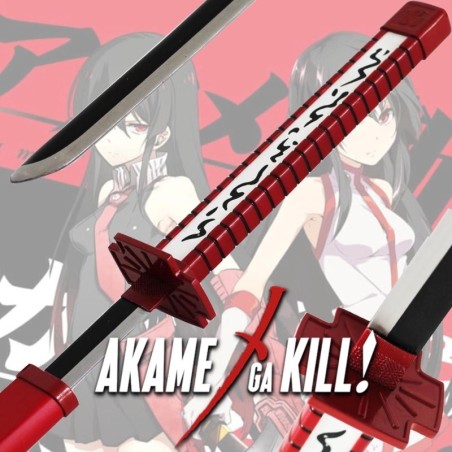 Réplique Katana Acier Murasame d'Akame dans Akame Ga Kill