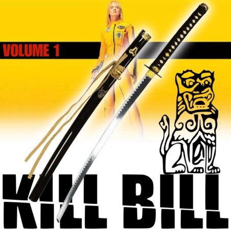 Réplique Katana Acier Kill Bill Volume 1 Beatrix Kiddo - La Mariée - Hattori Hanzo