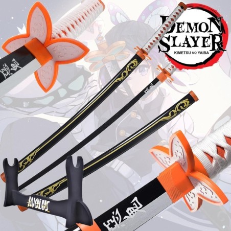 Pack Réplique Katana Shinobu Kochou V2 Demon Slayer + Support Katana